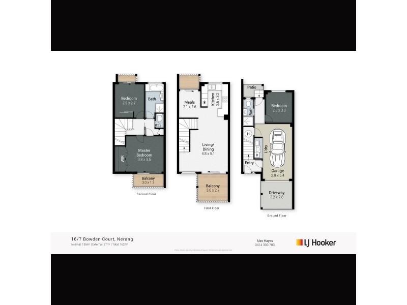 16/7 Bowden Court, Nerang QLD 4211 Floorplan