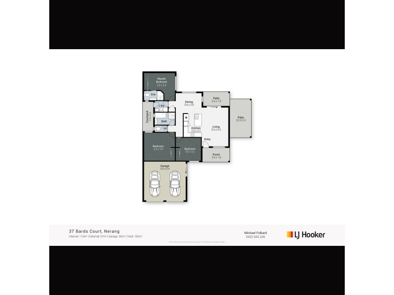 37 Bards Court, Nerang QLD 4211 Floorplan