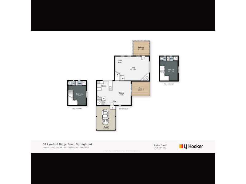 37 Lyrebird Ridge Road, Springbrook QLD 4213 Floorplan