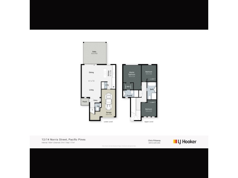 12/14 Norris Street, Pacific Pines QLD 4211 Floorplan