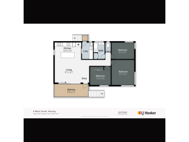 4 West Street, Nerang QLD 4211 Floorplan