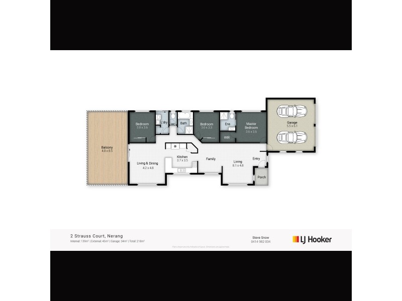 2 Strauss Court, Nerang QLD 4211 Floorplan