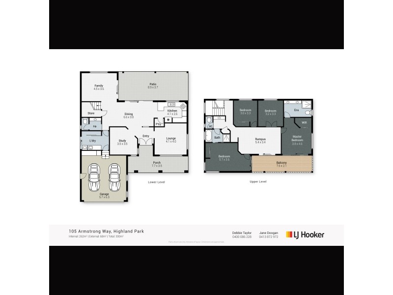 105 Armstrong Way, Highland Park QLD 4211 Floorplan
