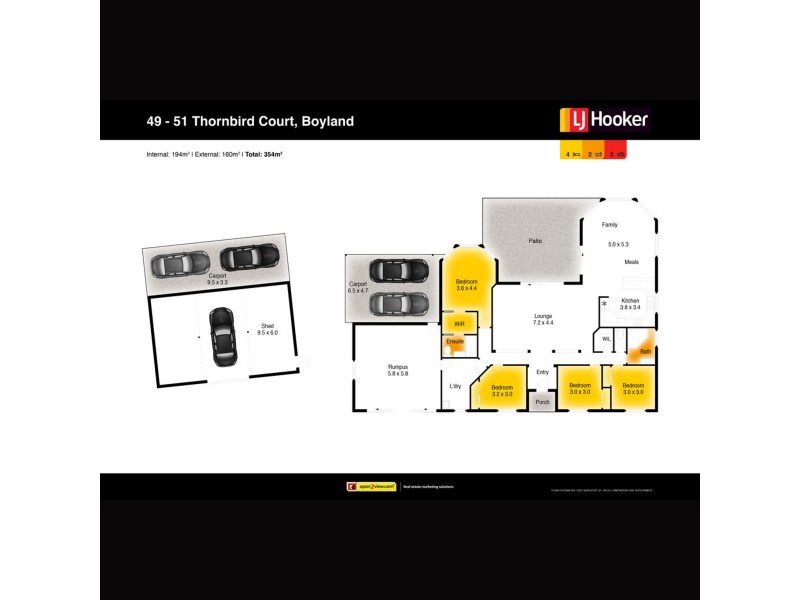 49-51 Thornbird Court, Canungra QLD 4275 Floorplan