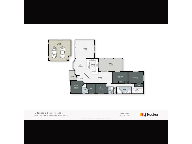 19 Teasdale Drive, Nerang QLD 4211 Floorplan