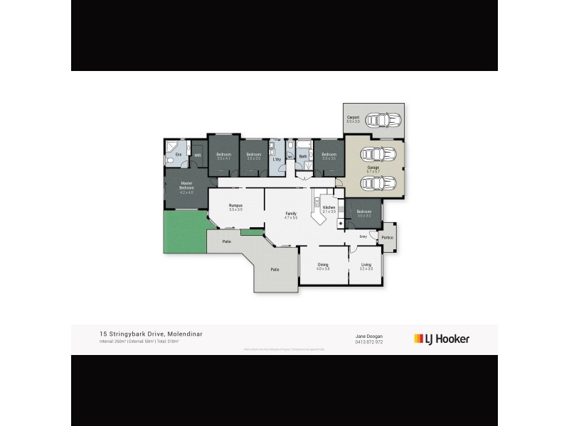 15 Stringybark Drive, Molendinar QLD 4214 Floorplan