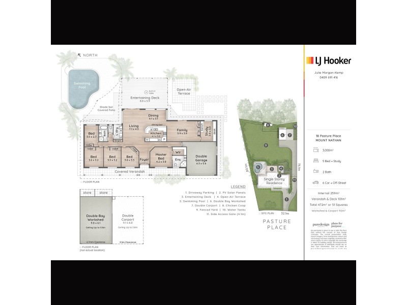18 Pasture Place, Mount Nathan QLD 4211 Floorplan