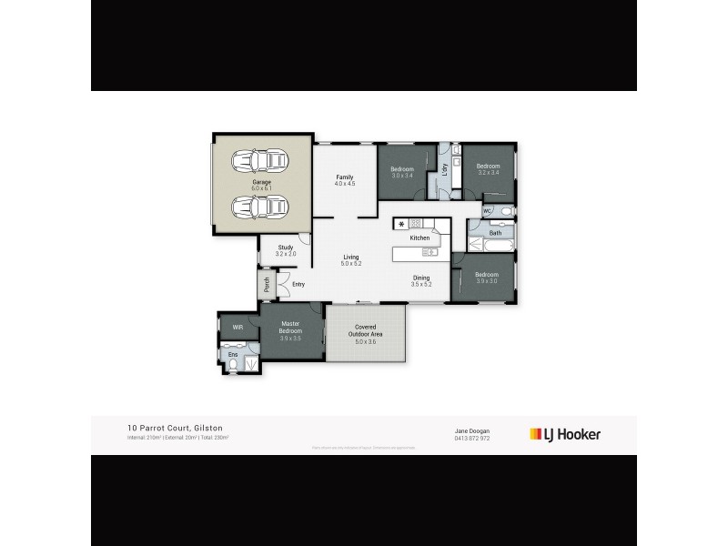 10 Parrott Court, Gilston QLD 4211 Floorplan