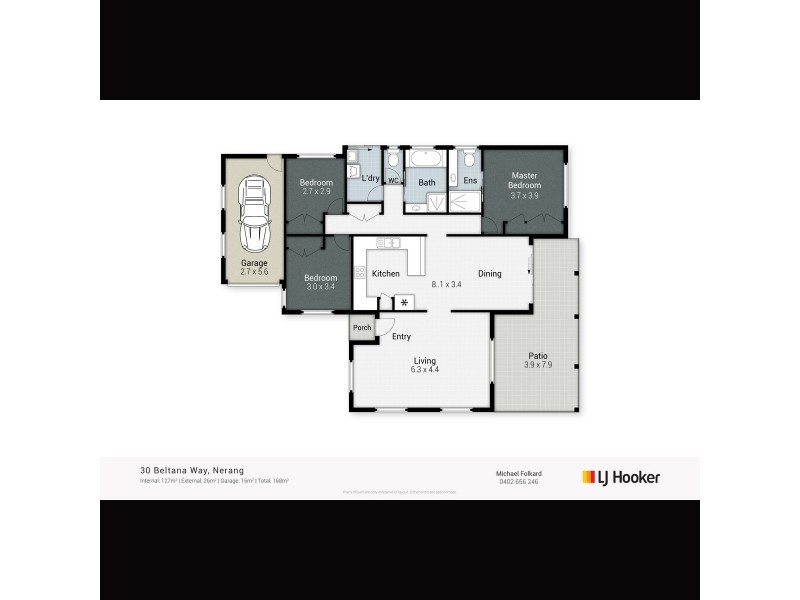 30 Beltana Way, Nerang QLD 4211 Floorplan