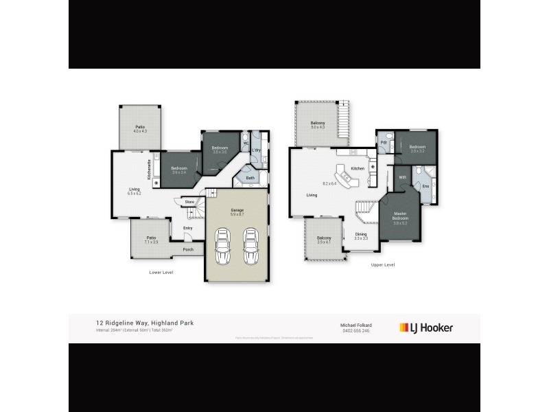 12 Ridgeline Way, Highland Park QLD 4211 Floorplan