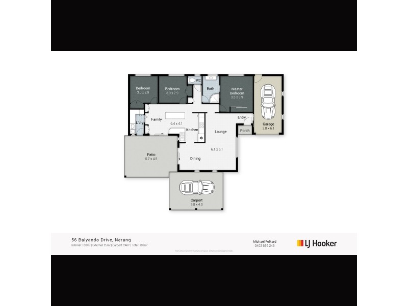 56 Balyando Drive, Nerang QLD 4211 Floorplan