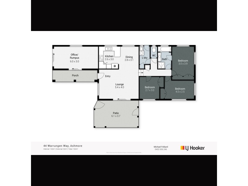 44 Warrungen Way, Ashmore QLD 4214 Floorplan