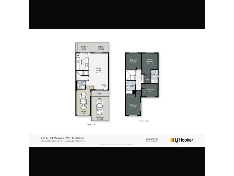 23/40-48 Macadie Way, Merrimac QLD 4226 Floorplan