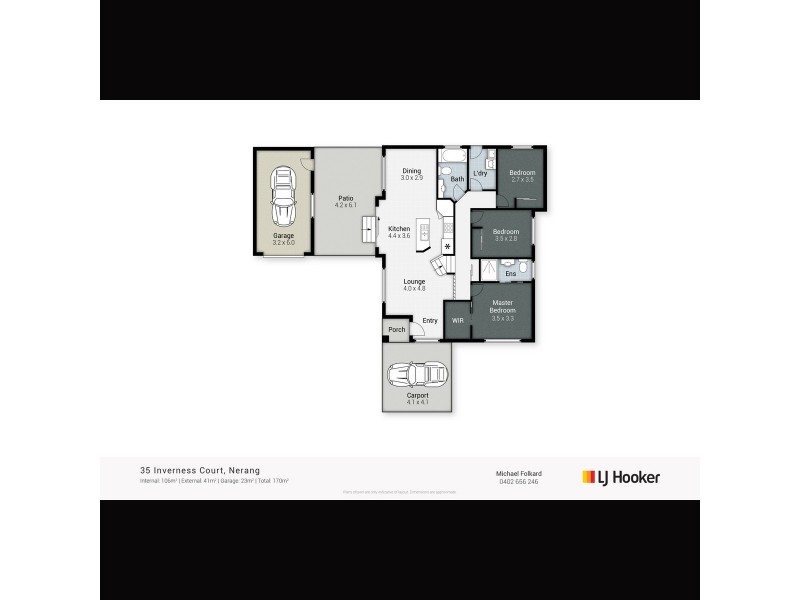 35 Inverness Court, Nerang QLD 4211 Floorplan