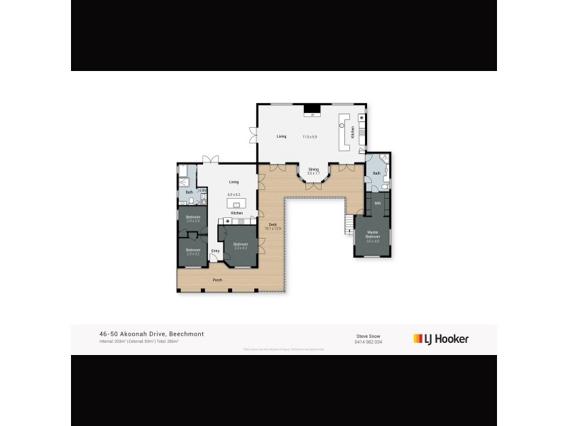 46-50 Akoonah Drive, Beechmont QLD 4211 Floorplan