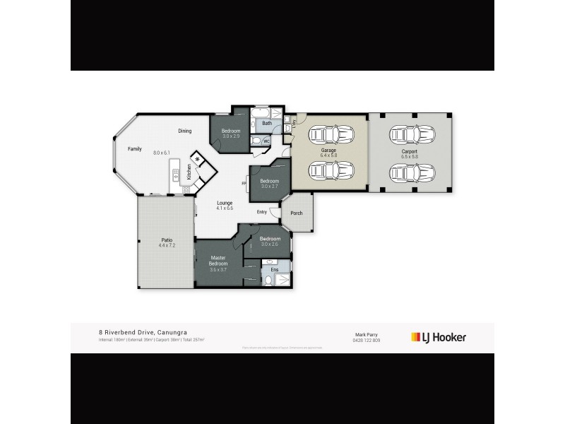 8 Riverbend Drive, Canungra QLD 4275 Floorplan