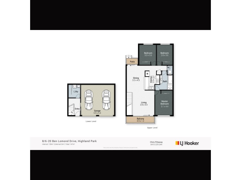 8/6-20 Ben Lomond Drive, Highland Park QLD 4211 Floorplan