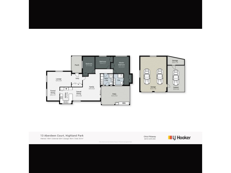 13 Aberdeen Court, Highland Park QLD 4211 Floorplan