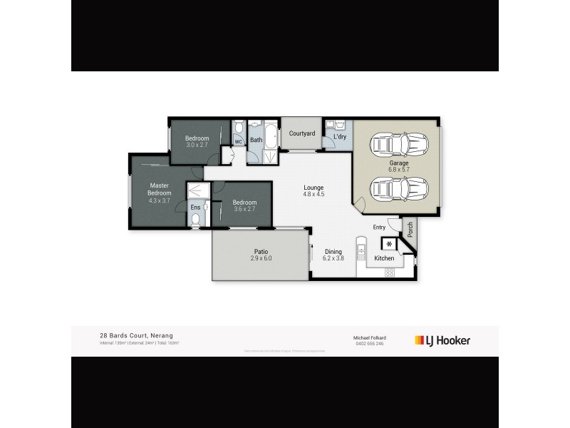 28 Bards Court, Nerang QLD 4211 Floorplan