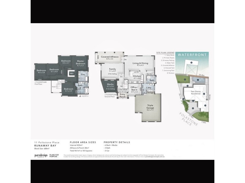 11 Folkstone Place, Runaway Bay QLD 4216 Floorplan