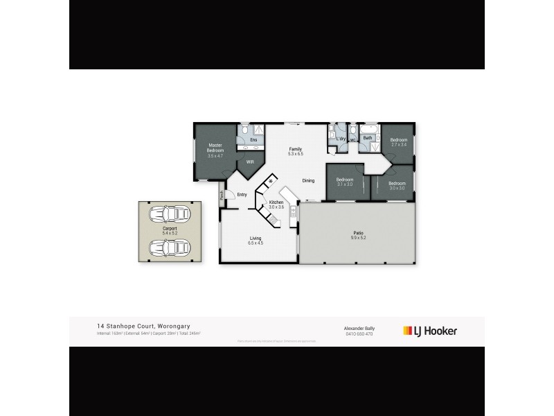 14 Stanhope Court, Worongary QLD 4213 Floorplan