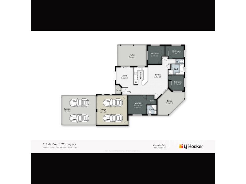 2 Ride Court, Worongary QLD 4213 Floorplan