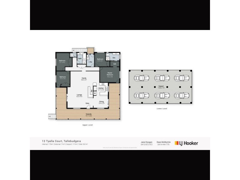 13 Tyalla Court, Tallebudgera QLD 4228 Floorplan