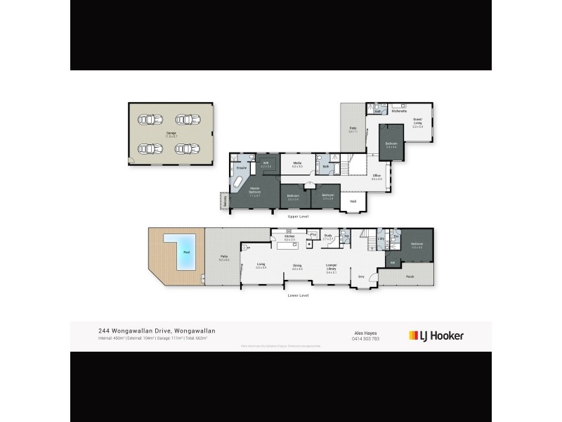 244 Wongawallan Drive, Wongawallan QLD 4210 Floorplan