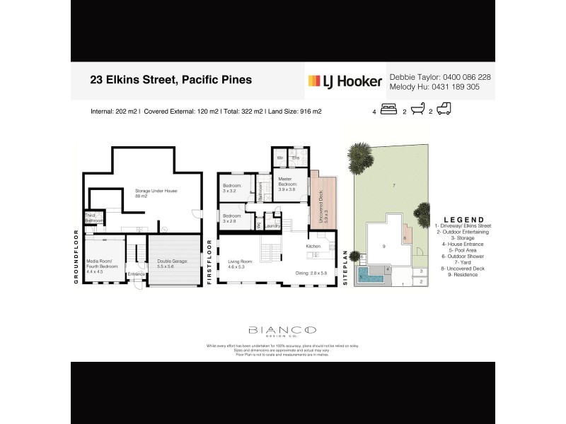 23 Elkins Street, Pacific Pines QLD 4211 Floorplan