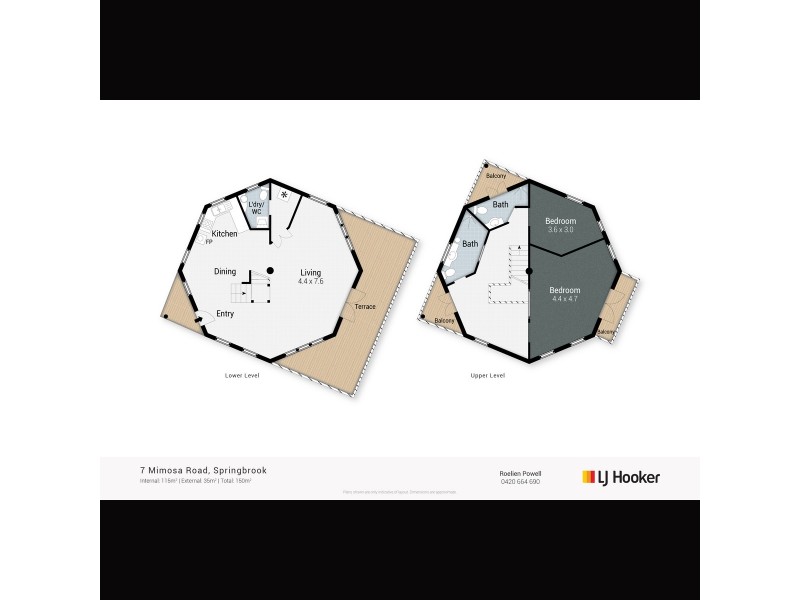 7 Mimosa Road, Springbrook QLD 4213 Floorplan