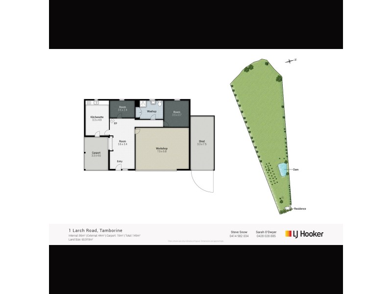 1 Larch Road, Tamborine QLD 4270 Floorplan