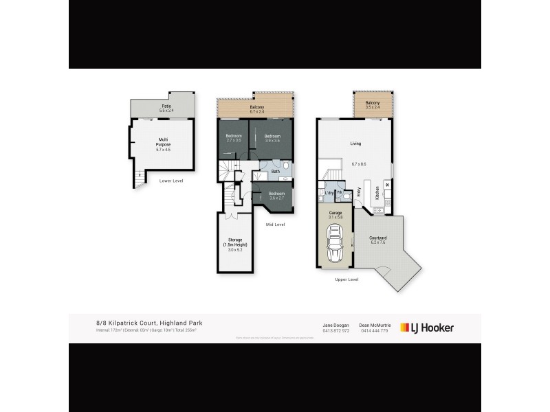 8/8 Kilpatrick Court, Highland Park QLD 4211 Floorplan