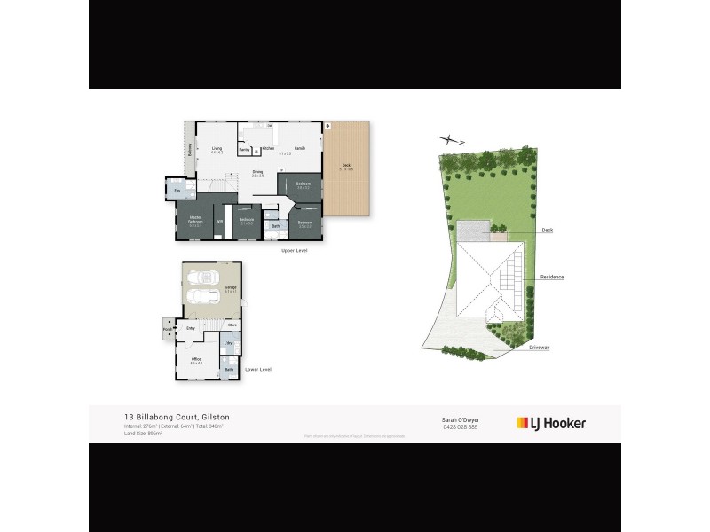 13 Billabong Court, Gilston QLD 4211 Floorplan