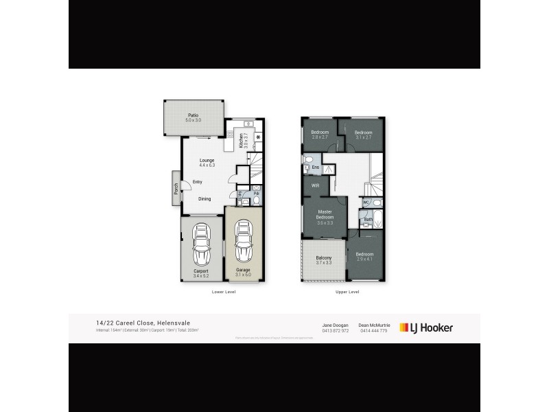 14/22 Careel Close, Helensvale QLD 4212 Floorplan