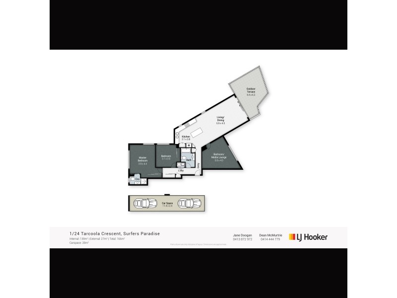 1/24 Tarcoola Crescent, Surfers Paradise QLD 4217 Floorplan