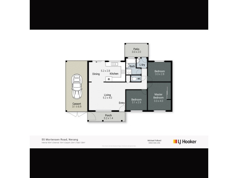 55 Mortensen Road, Nerang QLD 4211 Floorplan