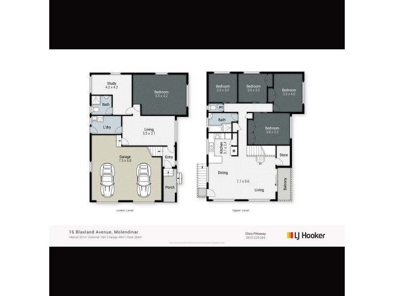 16 Blaxland Avenue, Molendinar QLD 4214 Floorplan