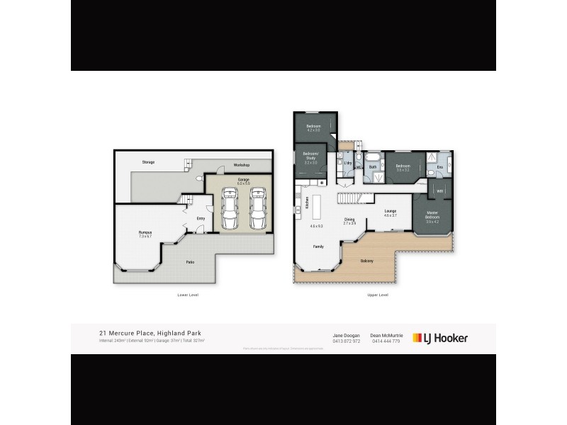 21 Mercure Place, Highland Park QLD 4211 Floorplan