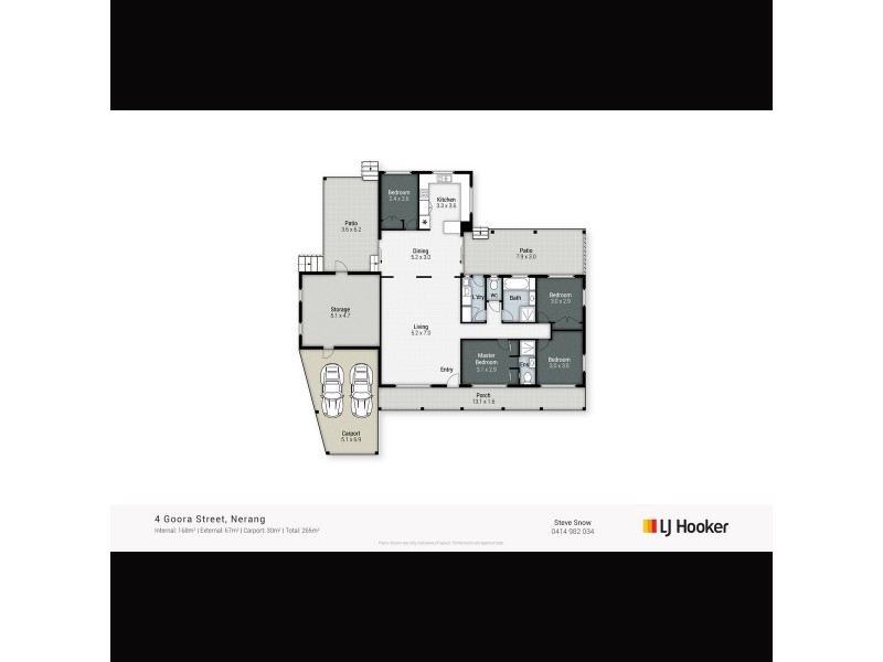4 Goora Street, Nerang QLD 4211 Floorplan