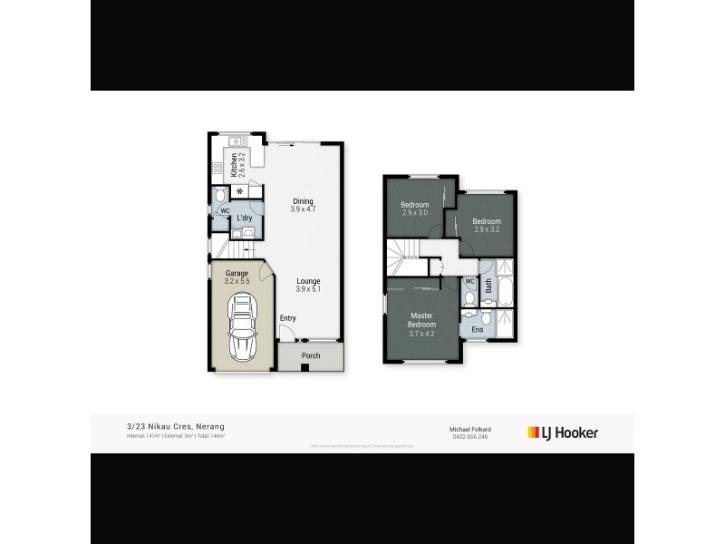 3/23 Nikau Crescent, Nerang QLD 4211 Floorplan