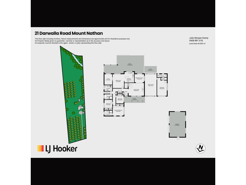 21 Darwalla Road, Mount Nathan QLD 4211 Floorplan