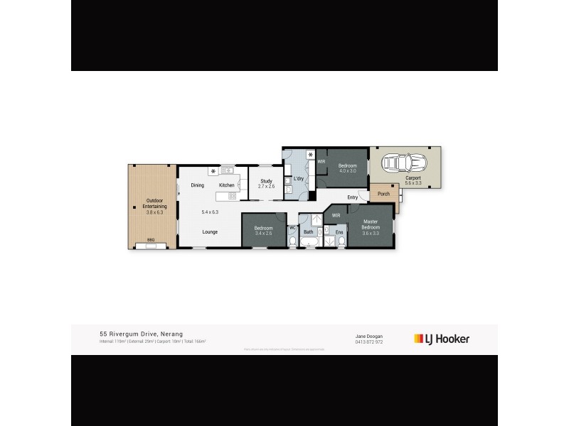 55 Rivergum Drive, Nerang QLD 4211 Floorplan