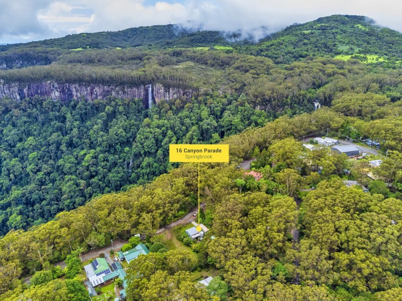 16 Canyon Parade, Springbrook QLD 4213