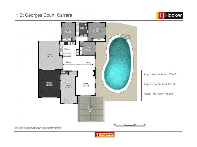 1 St Georges Court, Carrara QLD 4211 Floorplan