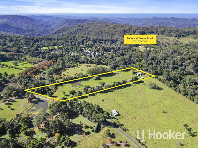 96 Velvet Downs Road, Springbrook QLD 4213
