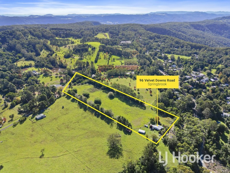 96 Velvet Downs Road, Springbrook QLD 4213
