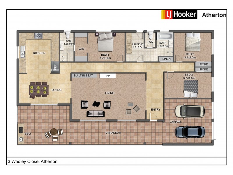 Atherton QLD 4883 Floorplan