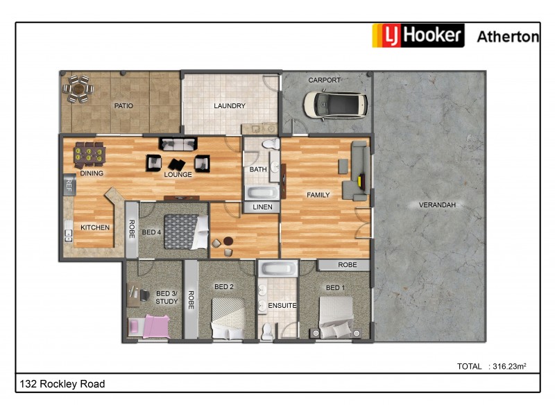 Atherton QLD 4883 Floorplan