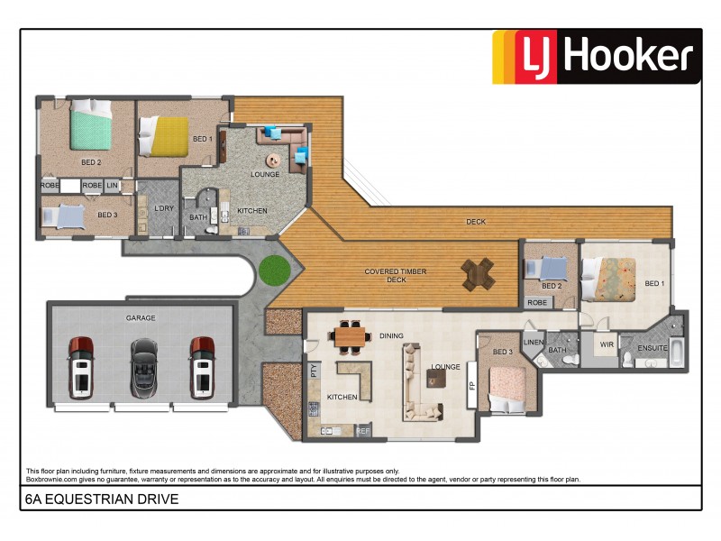 6A Equestrian Drive, Tolga QLD 4882 Floorplan