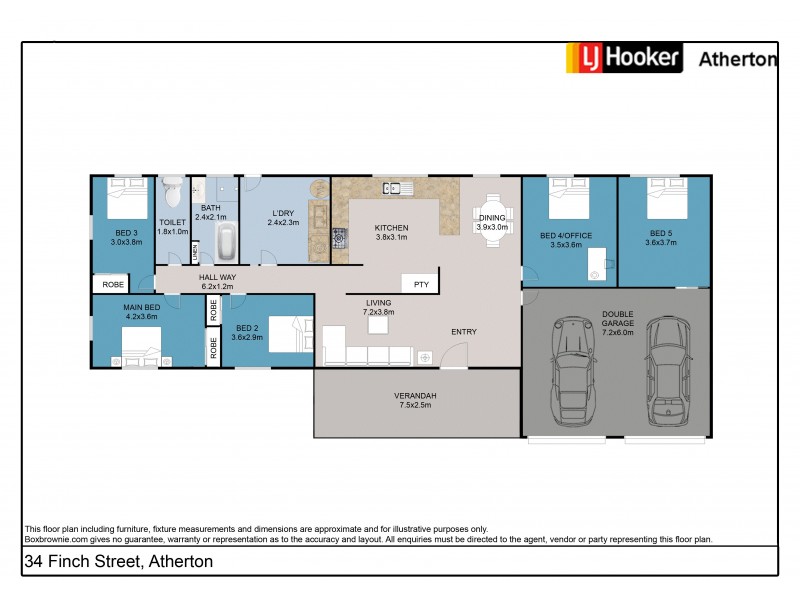 Atherton QLD 4883 Floorplan